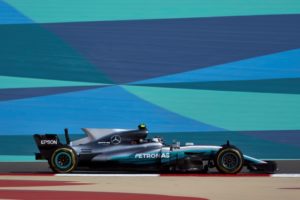 Formel 1 - Mercedes-AMG Petronas Motorsport, Großer Preis von Bahrain 2017. Valtteri Bottas holt Pole