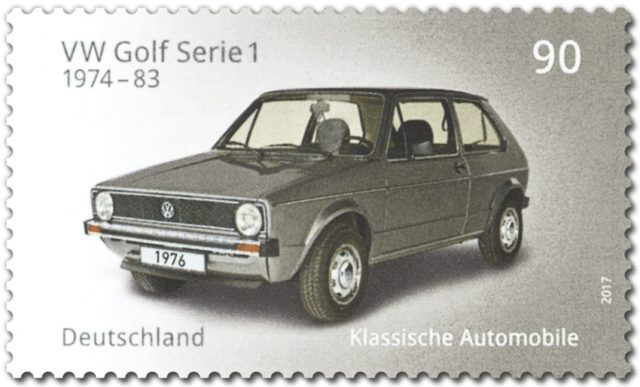 Deutsche Post Auto Klassiker Sondermarke Golf 1