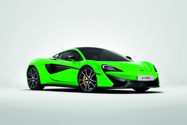 McLaren 570S McLaren 570S auf der Auto Shanghai 2017 ausgestellt