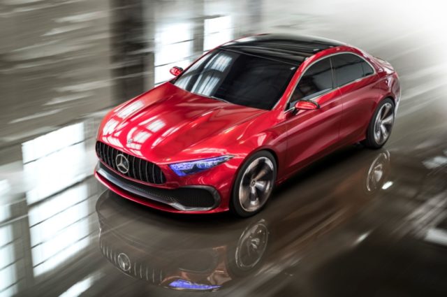 Mercedes Concept A Sedan Mercedes Concept A Sedan