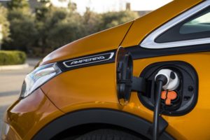 Opel-Ampera-e Aufladen des  60 kWh Lithium-Ionen-Batterie