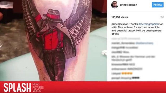 Prince Jackson hat ein neues Michael Jackson Tattoo Prince Jackson hat ein neues Michael Jackson Tattoo