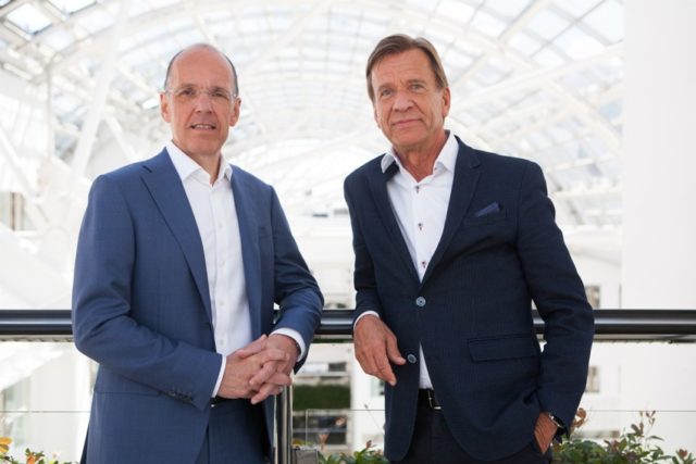 Jan Carlson, Chairman, CEO und Präsident von Autoliv, und Håkan Samuelsson, Präsident und CEO von Volvo Cars