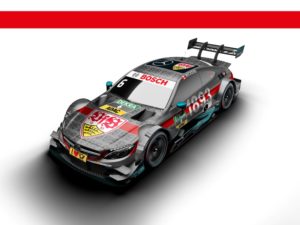 DTM 2017 Mercedes AMG Robert Wickens im VfB Stuttgart Design