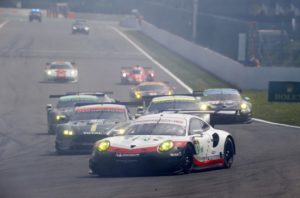 Porsche 911 RSR (92), Porsche GT Team Michael Christensen, Kevin Estre in Spa Francorchamps