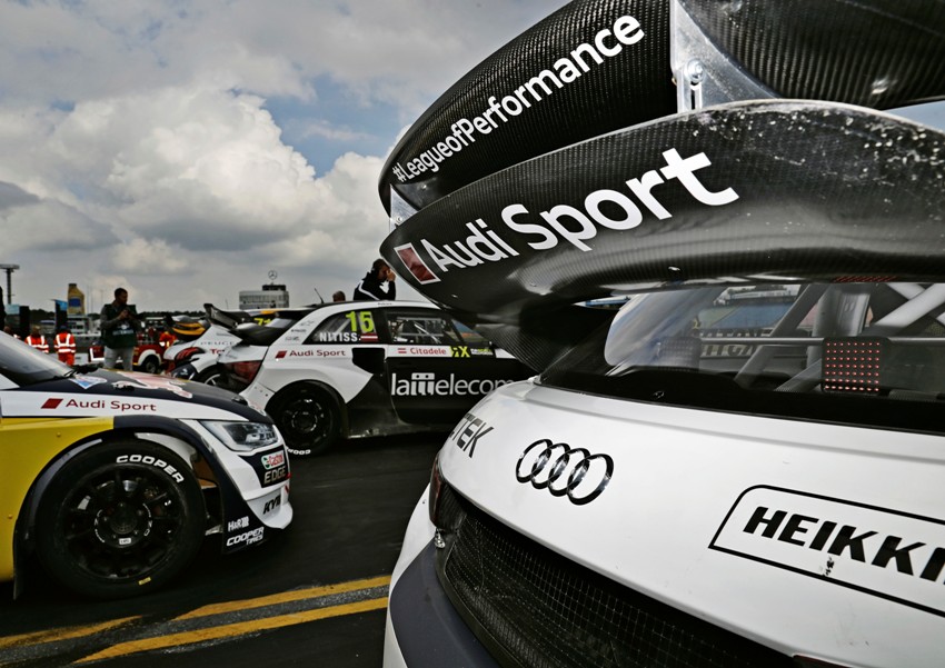 Rallycross Hockenheim Audi S1 EKS RX quattro