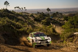 Skoda Fabia R5 WRC Rallye Argentinien WRC2