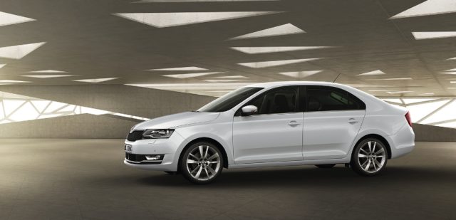 Aufgewerteteter Skoda Rapid 2017 Aufgewerteteter Skoda Rapid Modell 2017