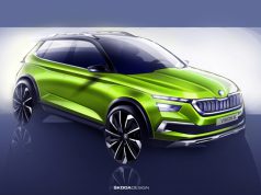 Skoda Vision X kombiniert CNG-, Benzin- und Elektroantrieb Vision X Weltpremiere Genfer Autosalon 2018 Foto: © Skoda