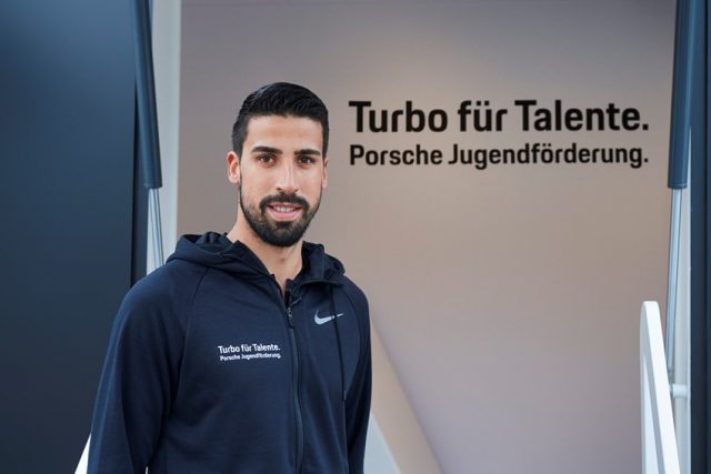 Sami Khedira ist Botschafter von "Turbo für Talente" Sami Khedira ist Botschafter von "Turbo für Talente" Foto: © Porsche