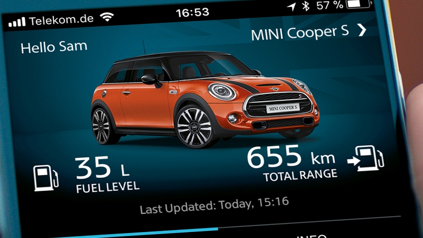 Mini Connected Upgrade im März 2018 Foto: © BMW AG