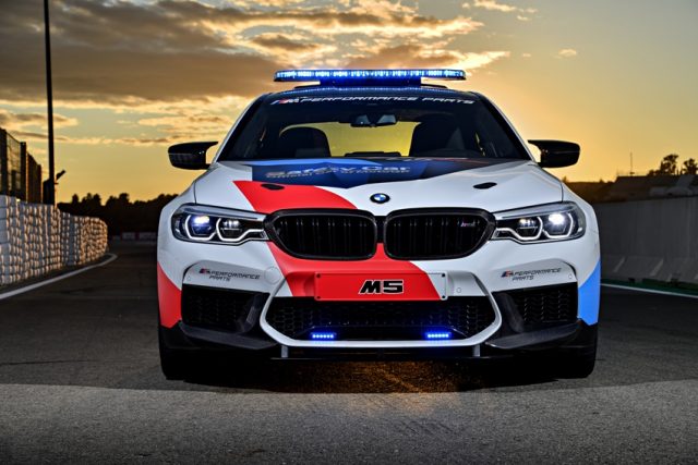BMW M5 Safety Car 2018 BMW M5 MotoGP Safety Car Foto: © BMW AG