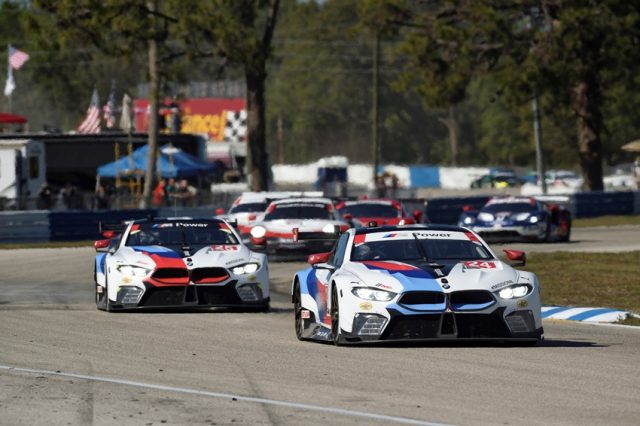 Sebring International Raceway, Sebring, FL (USA). Jesse Krohn (FIN), John Edwards (USA), Nicky Catsburg (NLD), No 24, BMW Team RLL, BMW M8 GTE © BMW Motorsport