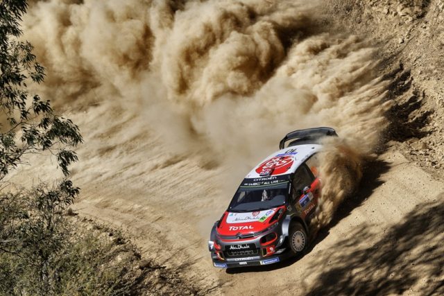 Citroen C3 WRC Rallye Mexico Citroen C3 WRC bei der Rallye Mexico © Citroen Racing