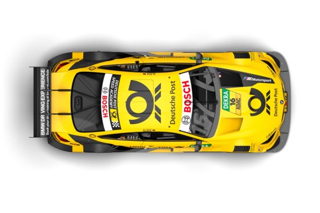 DEUTSCHE POST BMW M4 DTM, Timo Glock Foto:&copy; BMW Motorsport BMW AG