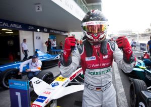 Formel E Mexico City E-Prix 2018 Daniel Abt gewinnt den E-Prix Foto: © Audi Communications Motorsport / Michael Kunkel