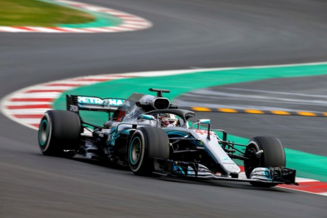 Mercedes-AMG Petronas Motorsport, Lewis Hamilton Formel 1, Barcelona, Test Tag 4 Mercedes-AMG Petronas Motorsport, Lewis Hamilton Formel 1, Barcelona, Test Tag 4 Foto: © Daimler AG