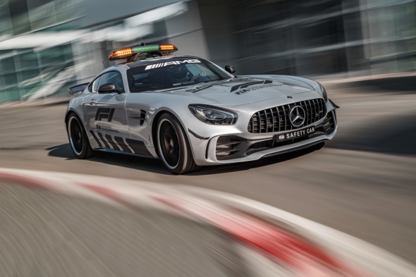 Formel1 Mercedes-AMG GT R Official F1 Safety Car 2018 &copy; Daimler AG