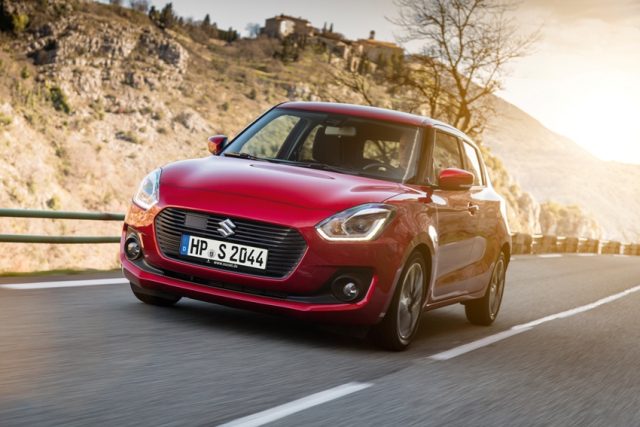 Suzuki Swift Suzuki Swift auf dem Weg zum World Urban Car 2018 Foto: © Suzuki