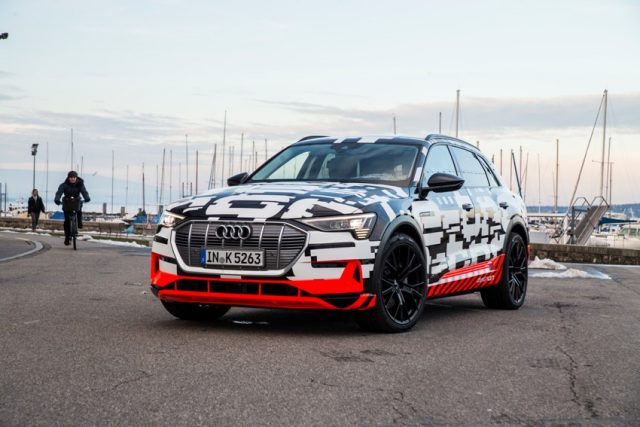 Der Audi e-tron-Prototyp in Genf Foto: © Audi AG