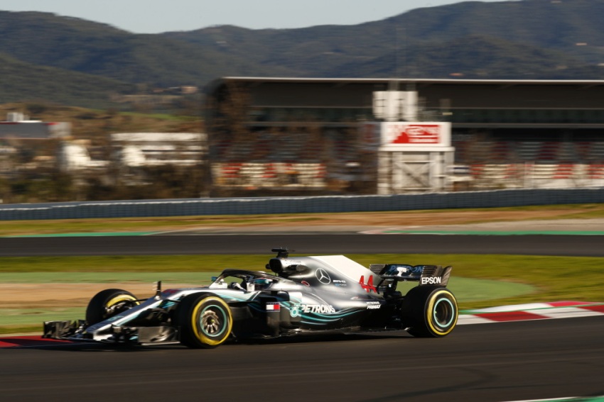 Formel1, Barcelona, Tests, Mercedes-AMG Petronas Motorsport Formel 1, Barcelona Tests Mercedes-AMG Petronas Motorsport Foto: © Mercedes Motorsport Daimler AG