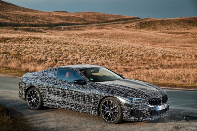 Erprobung des neuen BMW 8er Coupe © BMW AG