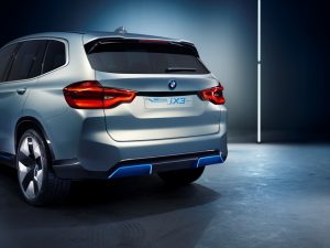 BMW Concept iX3 Heckansicht  © BMW AG