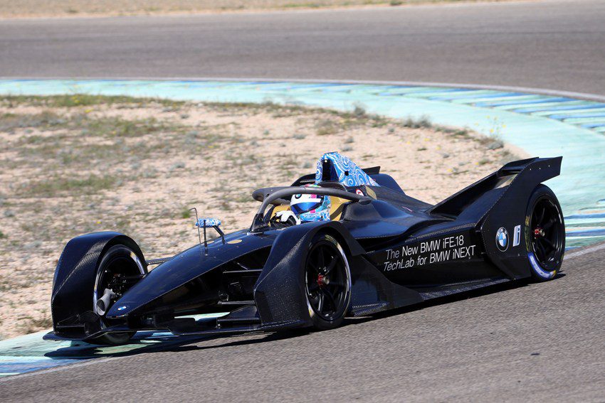 BMW iFE.18 Testfahrt Calafat Formel E Test Bruno Spengler (CAN) BMW iFE.18, ABB FIA Formula E Championship © BMW Motorsport