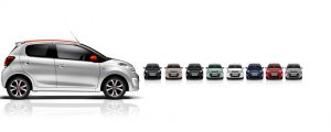 Citroen C1 2018 Neue Farb- und Materialgestaltung © Citroen