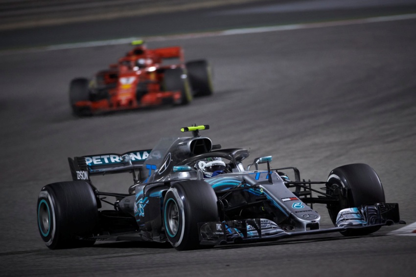 Formel 1 - Mercedes-AMG Petronas Motorsport, Großer Preis von Bahrain 2018 Valtterie Bottas © Mercedes-AMG Petronas Motorsport