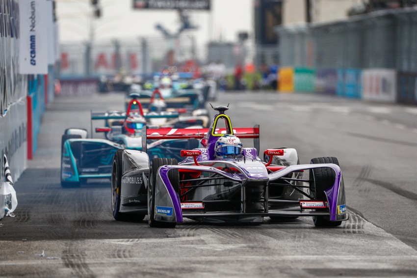 Formel E Paris eprix 2018 DS Virgin Racing fährt in Paris um den Heimsieg © DS Virgin Racing