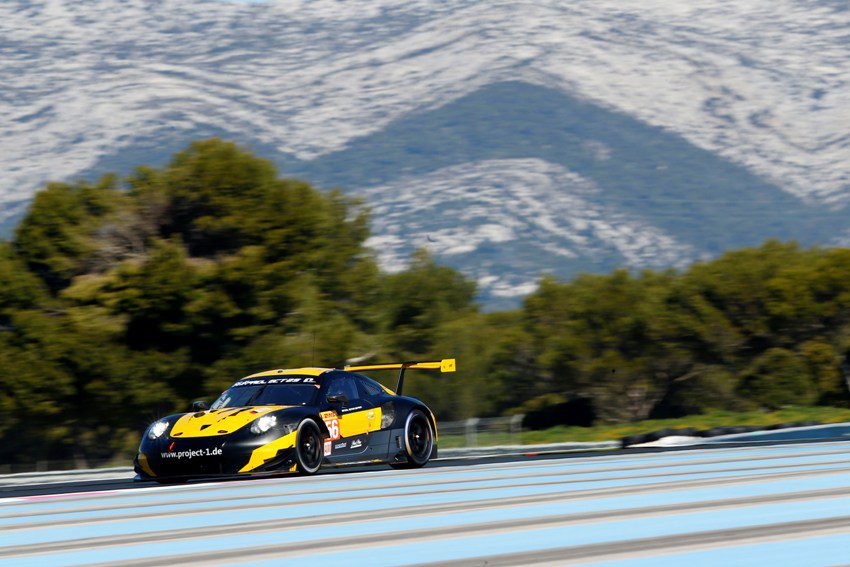 WEC FIA Prolog 2018 WEC FIA Prolog Porsche 911 RSR, Team Project 1 (56), Jörg Bergmeister, Patrick Lindsey, Egidio Perfetti © Porsche Motorsport