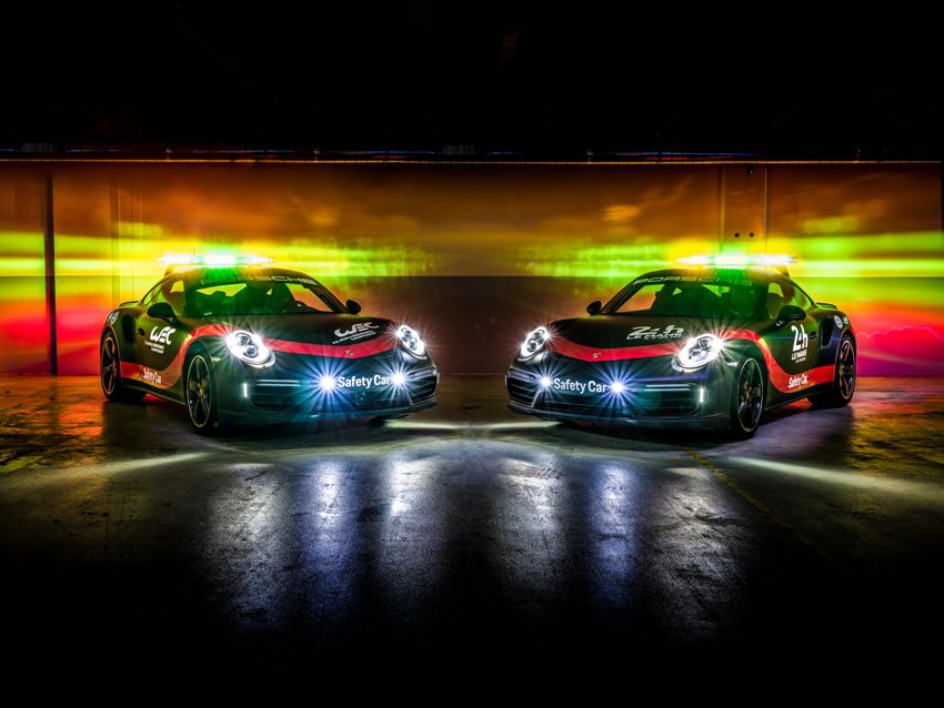 Porshe 911 Turbo, Safety Car FIA WEC und 24h Le Mans &copy; Porsche