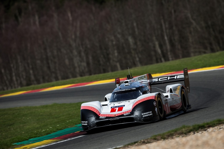 Porsche 919 Hybrid EVO Streckenrekord in Spa Francorchamps Porsche 919 Hybrid Evo, Porsche LMP Team: Andre Lotterer, Neel Jani, Timo Bernhard © Porsche Motorsport