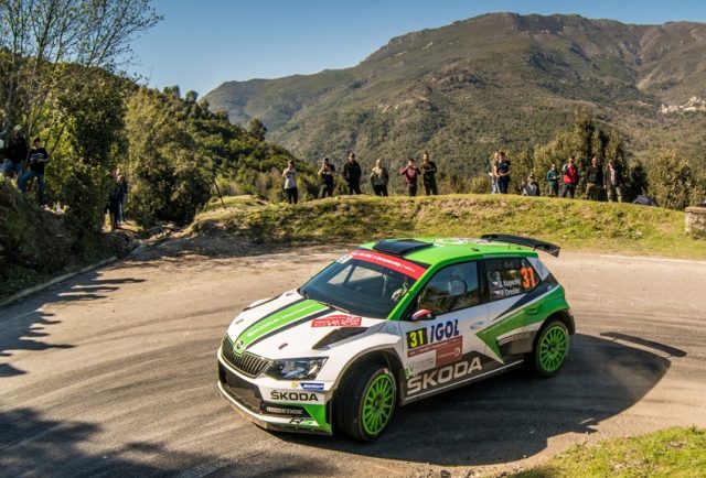 Skoda Fabia R5 Rallye Frankreich 2018