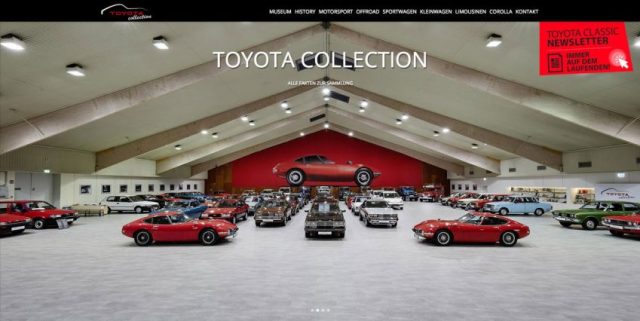 Toyota Collection Einzigartige Toyota Sammlung © Toyota