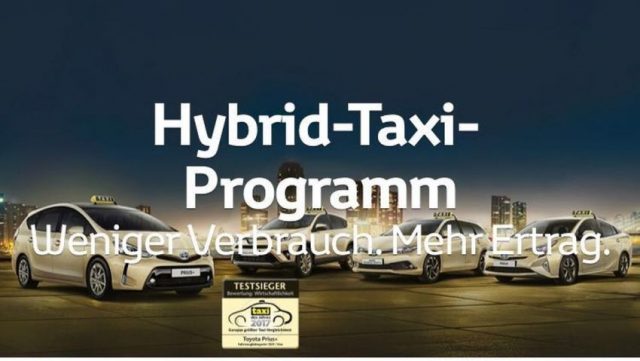 Toyota Hybrid Taxi Programm © Toyota