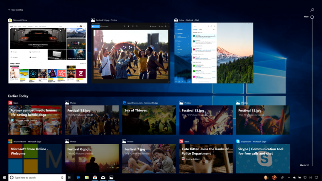 Windows 10 April 2018 Update Timeline