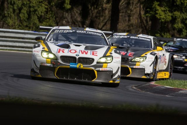 24 Stunden Nürburgring BMW M6 GT3, ROWE Racing, Nick Catsburg, Martin Tomczyk © BMW Motorsport