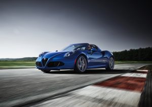 Alfa Romeo 4C Spider Italia kombiniert Sportlichkeit mit Eleganz. © Alfa Romeo