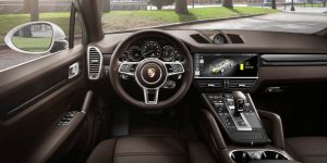 Porsche Cayenne E-Hybrid Cockpit © Porsche