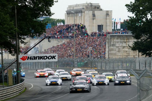 DTM 2018 Norisring Die DTM trägt auf dem Norisring die Saisonrennen sieben und acht aus © DTM