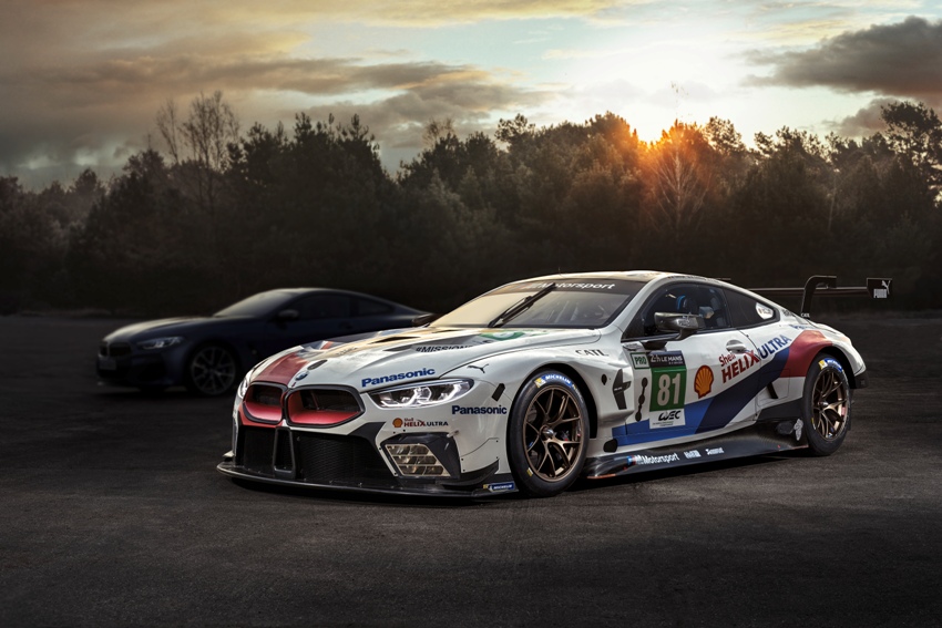 Das neue BMW 8er Coupé und der BMW M8 GTE © BMW AG