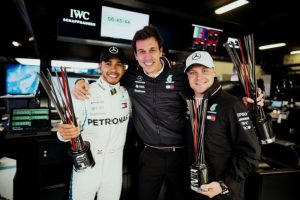 Formel 1 - Mercedes-AMG Petronas Motorsport, Großer Preis von Spanien 2018. Lewis Hamilton, Valtteri Bottas © Mercedes-AMG Petronas Motorsport