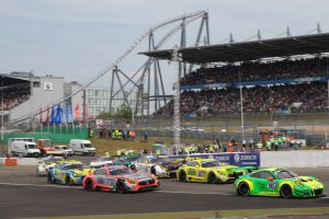 Manthey-Racing, Porsche 911 GT3 R (912), Richard Lietz (A), Patrick Pilet (F), Frederic Makowiecki (F), Nick Tandy (GB), Nürburgring 2018 © Porsche Motorsport