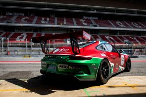 Porsche 911 GT3 Cup, Tom Sharp (GB), Porsche Mobil 1 Supercup, Barcelona 2018 © Porsche Motorsport
