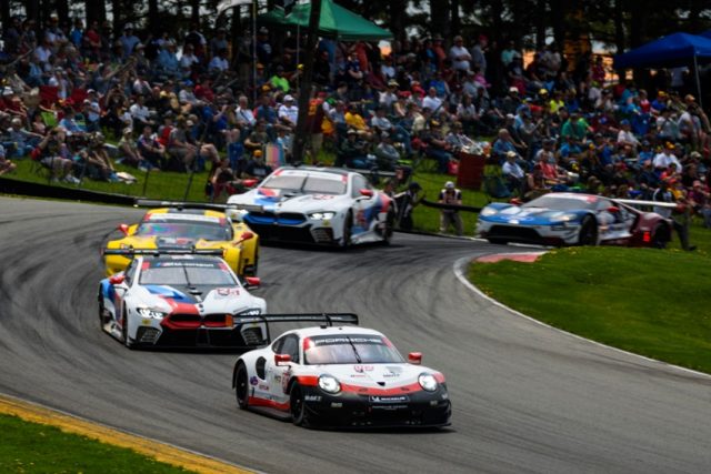 IMSA Mid Ohio Porsche 911 RSR (912), Porsche GT Team Earl Bamber, Laurens Vanthoor Mid Ohio IMSA Mid Ohio Porsche 911 RSR (912), Porsche GT Team Earl Bamber, Laurens Vanthoor © Porsche Motorsport