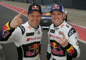 Rallcross Media Day 2018 Mattias Ekström, Andreas Bakkerud © Ferdi Kräling 