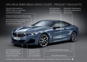 Das neue BMW 8er Coupe 2018 © BMW AG
