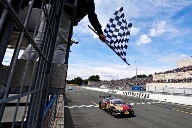 DTM 2018 Norisring Edoardo Mortara Sieger Samstags Rennen © DTM